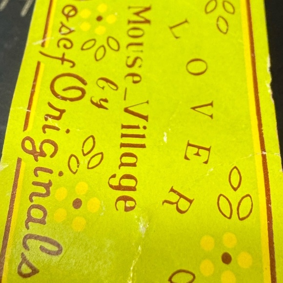 Vintage Josef Orig. ROMANTIC  MOUSE  FLOWER BOUQUET “To My Love” JAPAN 2.5” - Picture 4 of 13